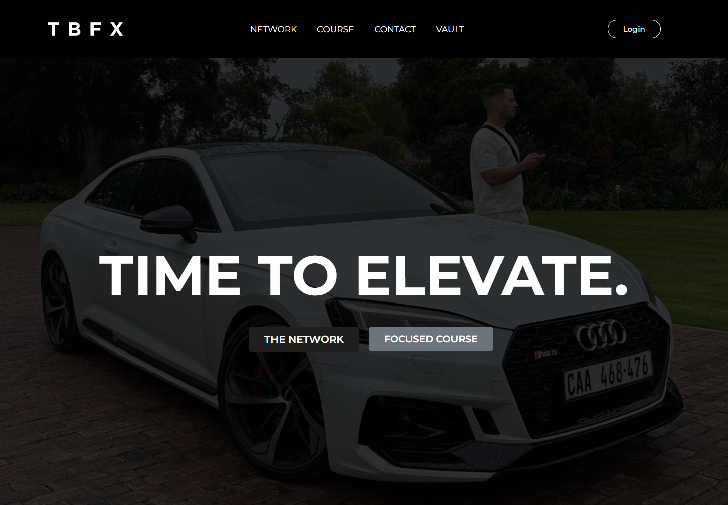 TBFX hero screenshot